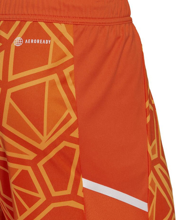 Spodenki bramkarskie męskie adidas Condivo 22 Goalkeeper pomarańczowe HB1627