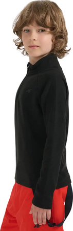 Bluza polarowa dla chłopca 4F M058 czarna 4FJWAW25UFLEM058 20S