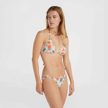 Damski Strój Kąpielowy Dwuczęściowy Capri - Bondey Bikini Set white bluemchen rozmiar 36