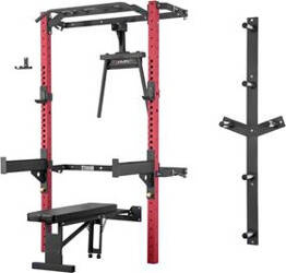 Klatka treningowa składana red HMS klt22 wielofunkcyjna