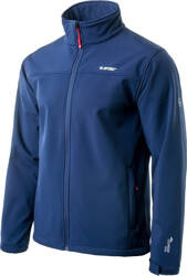 Męska kurtka przejściowa softshell Hi-Tec Lingen membrana 8000 granatowa rozmiar XXL