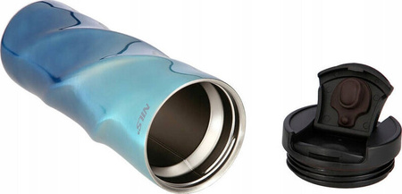 Kubek termiczny turystyczny termos NILS NCB22 niebieski 500ml