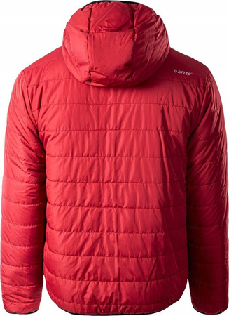 Dwustronna męska kurtka przejściowa trekkingowa pikowana 2w1 Hi-Tec Halden rozmiar XXL