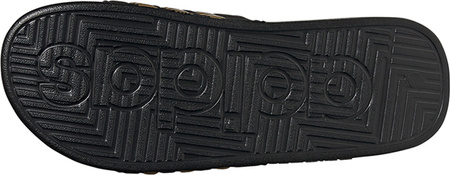 Klapki adidas Adissage czarno-złote EG6517