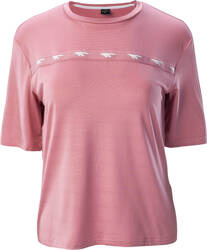 Damska koszulka z krótkim rękawem Hi-tec Lady Elsu różowa rozmiar XL