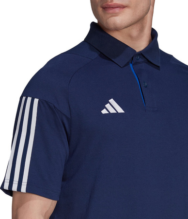 Koszulka męska adidas Tiro 23 Competition Polo granatowa HK8052