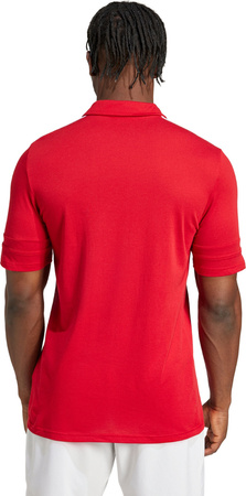 Koszulka męska adidas Squadra 25 Polo czerwona JY3418