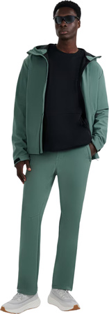 Kurtka męska softshell 4F M362 ciemna zieleń 4FWAW25TSOFM362 40S