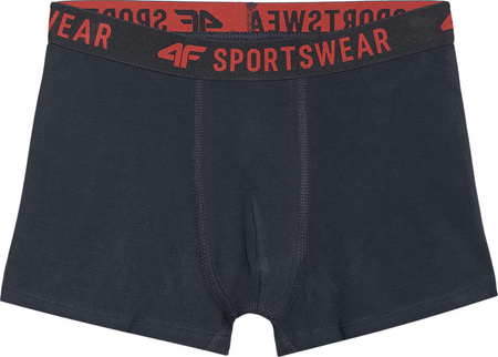 Bokserki dla chłopca 4F M061 3pak multikolor 4FJWAW25UBXSM061 90S