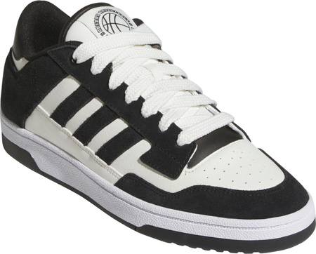 Buty męskie adidas Rapid Court Low biało-czarne JP5255