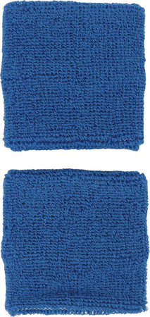 Frotki na rękę Nike Swoosh Wristbands 2 szt. niebieskie N1012405400OS