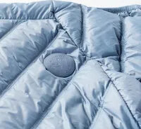 Damska kurtka pikowana Iguana Blanca W jasnoniebieska rozmiar S