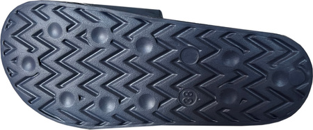 Klapki damskie Lee Cooper granatowo-białe LCW-24-42-2480LA