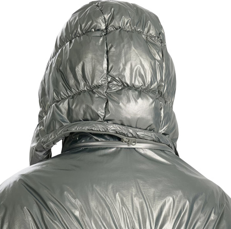 Kurtka damska puchowa 4F F0716 srebrna 4FWAW25TDJAF0716 27S