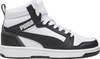 Buty dla dzieci Puma Rebound V6 Mid biało-czarne 393831 01