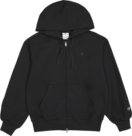 Bluza damska Champion Full Zip Hoodie Sweatshirt czarna 117787 KK001