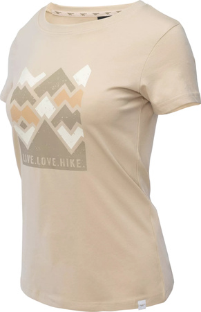 Damska koszulka z krótkim rękawem Hi-tec LADY ALDYS rozmiar S