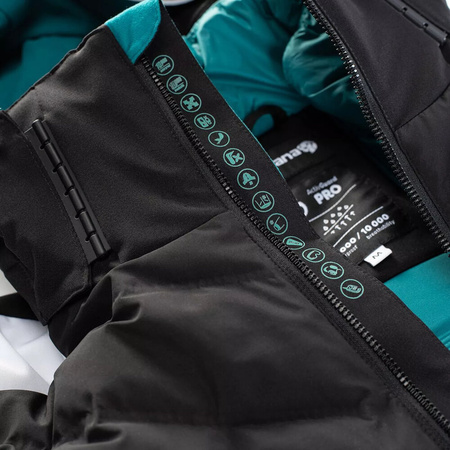 Męska kurtka ocieplana narciarska membrana 10000mm guana Bergho rozmiar XXL