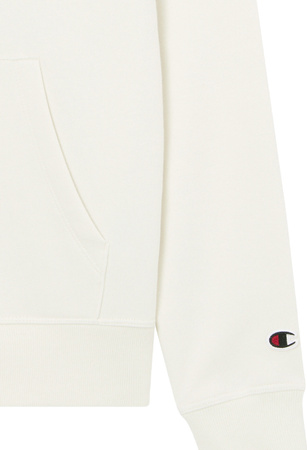 Bluza damska Champion Hooded Sweatshirt kremowa 118379 WW056