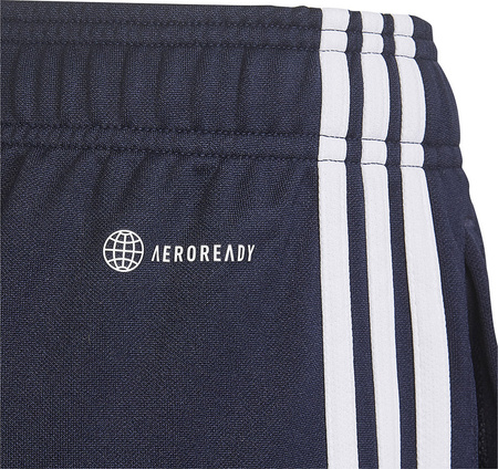 Spodenki dla dzieci adidas Designed 2 Move 3-Stripes Shorts granatowe HN8544
