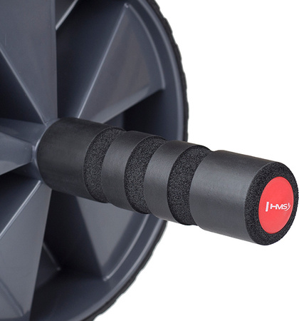 Wałek pojedynczy kółko do ćwiczeń mięśni brzucha HMS WA04