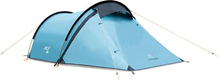Namiot kempingowy turystyczny north peak Nils camp NC6003 2 osobowy niebieski 270x180x110cm