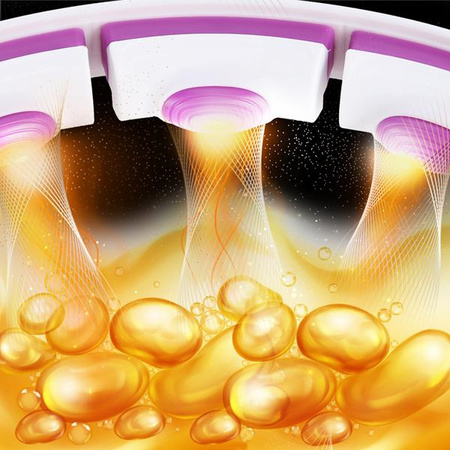 Zestaw Hula hop magnetyczny z licznikiem pas wyszczuplający HMS 71 - 106 cm