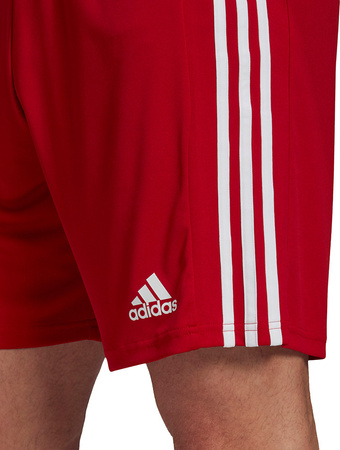 Spodenki treningowe krótkie męskie adidas czerwone Squadra 21 Shorts GN5771