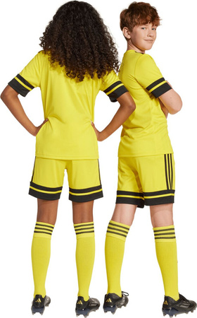 Spodenki dla dzieci adidas Squadra 25 żółte JJ2421