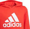 Bluza dla dzieci adidas Essentials Big Logo Hoodie czerwona GN4037