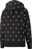 Bluza damska Puma Brand Love AOP Hoodie FL czarna 535706 01