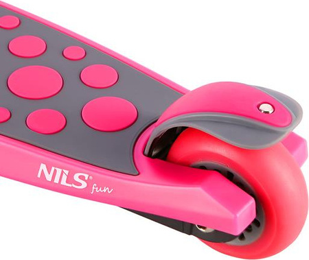 Hulajnoga trójkołowa balansowa dziecięca Nils fun hlb02 różowa