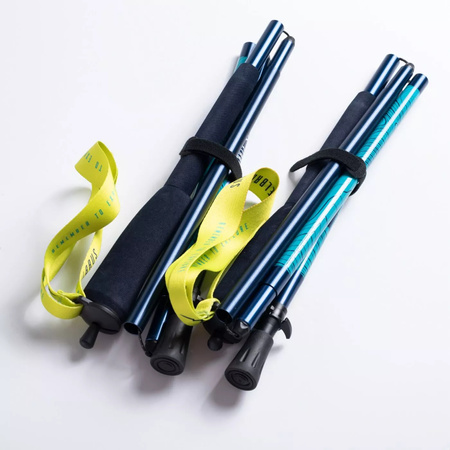 Kije kijki trekkingowe składane do chodzenia biegania Elbrus Fitzroy 115cm