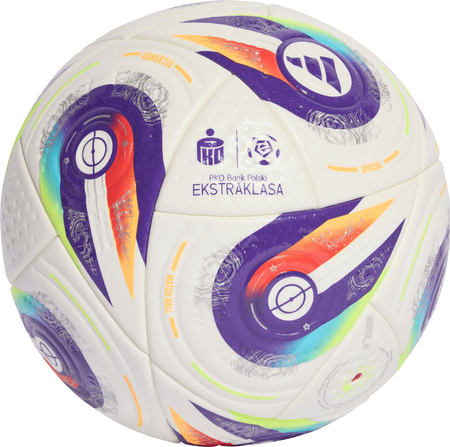 Piłka nożna adidas Ekstraklasa Pro kolorowa JY1297
