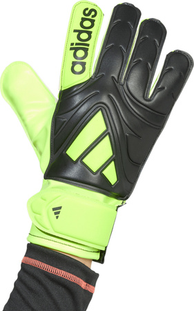 Rękawice bramkarskie adidas Copa Club czarno-zielone JN5340
