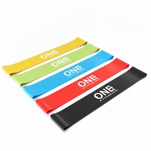Zestaw gum do ćwiczeń One Fitness PBF SET05 slim