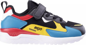 Dziecięce sneakersy Bejo AGEPI TEEN black/green/yellow/red rozmiar 38