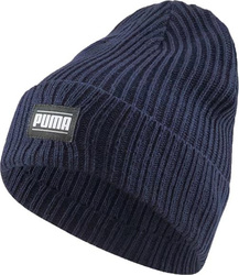 Czapka Puma Ribbed Classic Cuff Beanie granatowa 024038 02