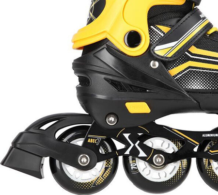 Łyżworolki rolki łyżwy z wymienną płozą hokejową 2w1 Nils Extreme rozmiar M (34-38)