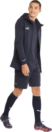 Bluza męska Puma TeamFinal Casuals Hooded granatowa 657383 06