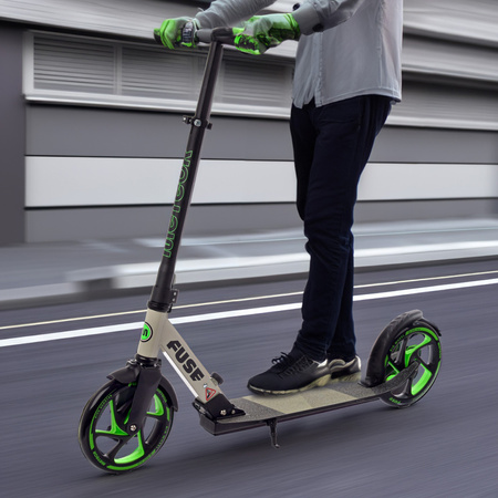 Hulajnoga Meteor Fuse zielona 16949