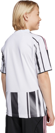 Koszulka dla dzieci adidas Juventus 25/26 Home biało-czarna JN5237