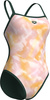 Damski Strój Kąpielowy Women's Arena Ao Rev Swimsuit Challenge  dress blues rozmiar 38