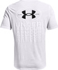 Koszulka męska Under Armour Repeat Ss graphics biała 1371264 100