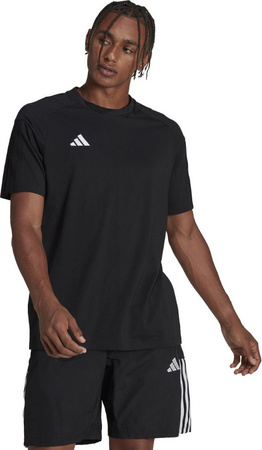 Koszulka męska adidas Tiro 23 Competition Tee czarna HK8036