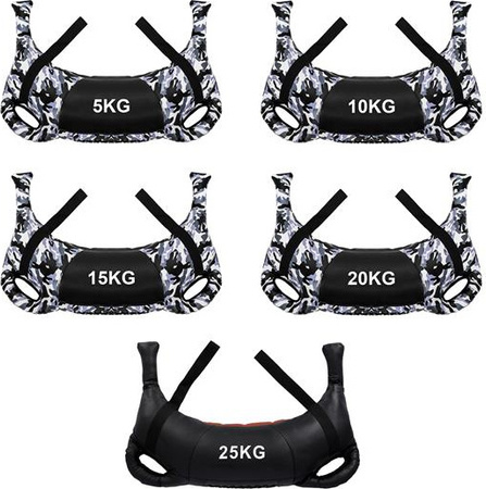 Worek treningowy bułgarski obciążenie HMS WBF20 power bag 20kg