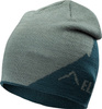 Męska czapka przejściowa zimowa beanie Elbrus Reutte zielono-szara