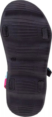 Sandały trekkingowe turystyczne dziecięce Bejo Mileri Jrg czarno-różowe rozmiar 33