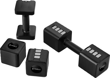 HL02 HANTLE REGULOWANE BLACK 2 x 5 KG HMS