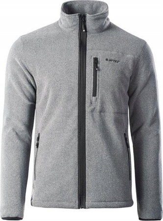 Polar męski bluza Hi-Tec Porto jasnoszary rozmiar XXL